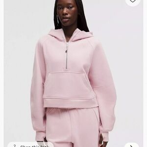 Lululemon NWT Scuba Oversized Half-Zip Hoodie